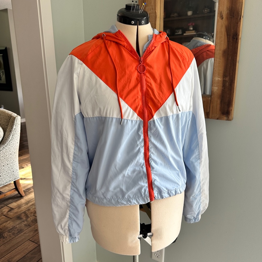 Retro Windbreaker Jacket